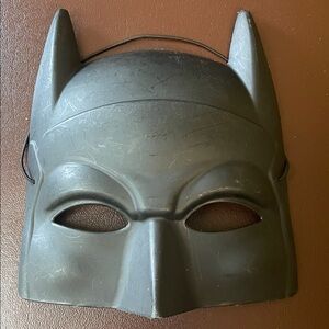 Black Batman Plastic Mask